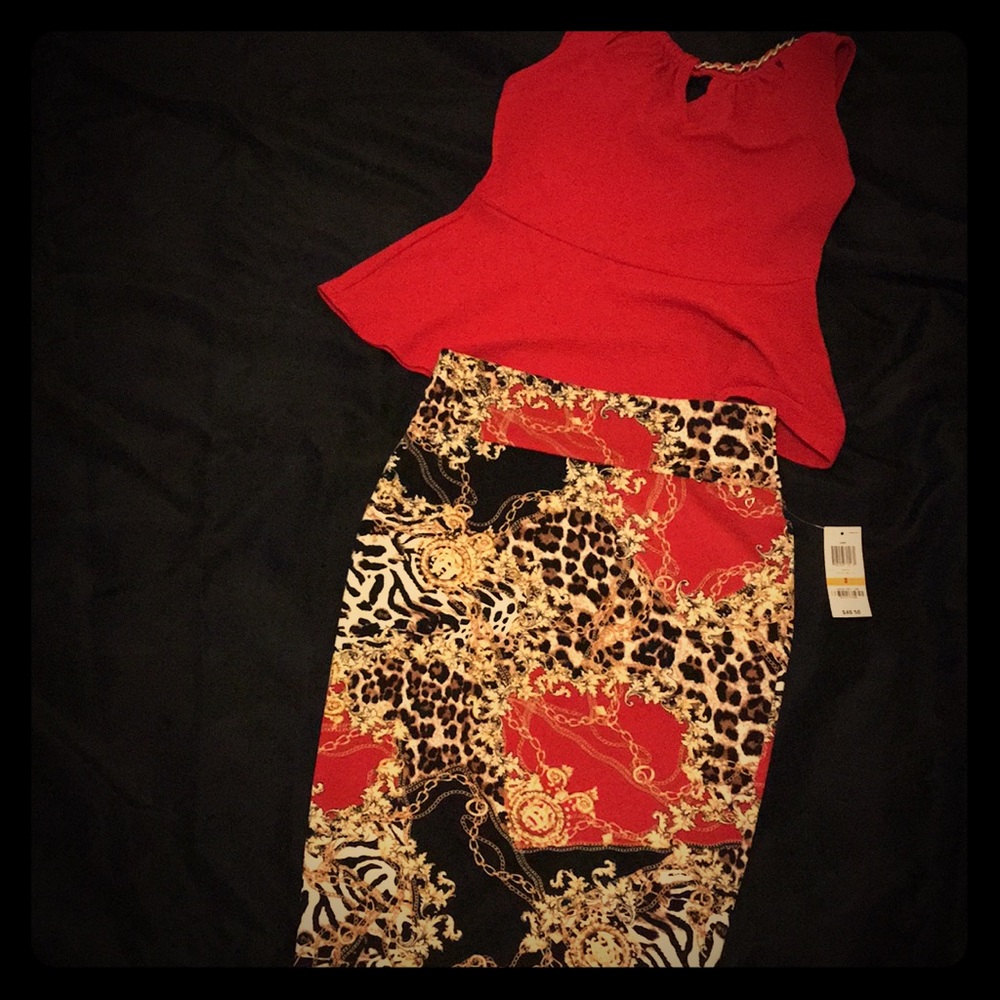 Skirt / shirt set